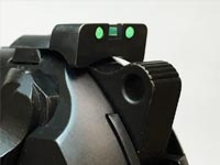 Fiber Optic Fixed Rear Sight For Beretta